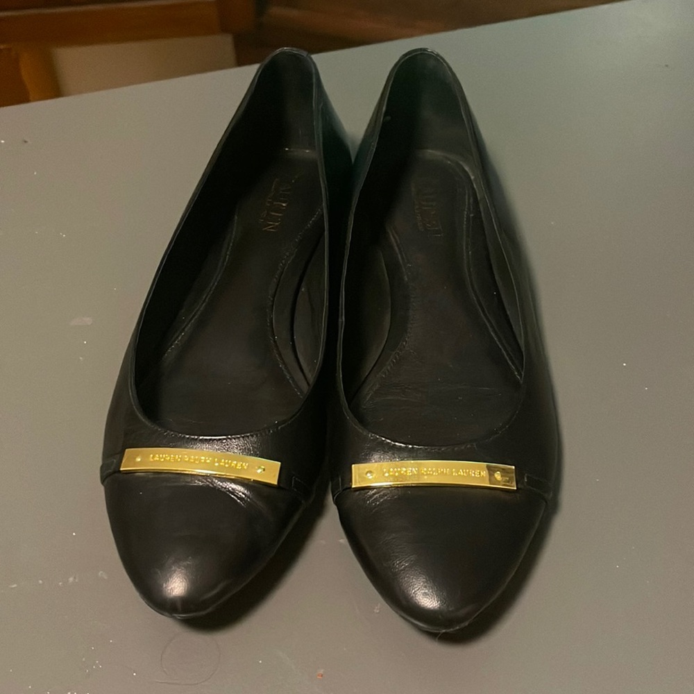 Ralph Lauren flats. Size 11. Well-loved.
